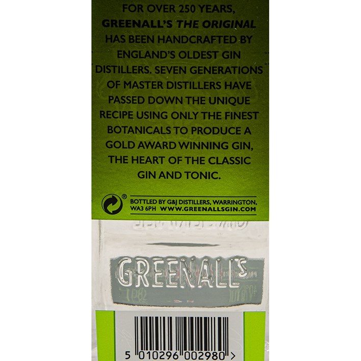 GIN GREENALLS 0,7l STOCK