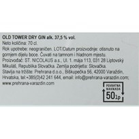 GIN OLD TOWER 0,7l PREHRANA