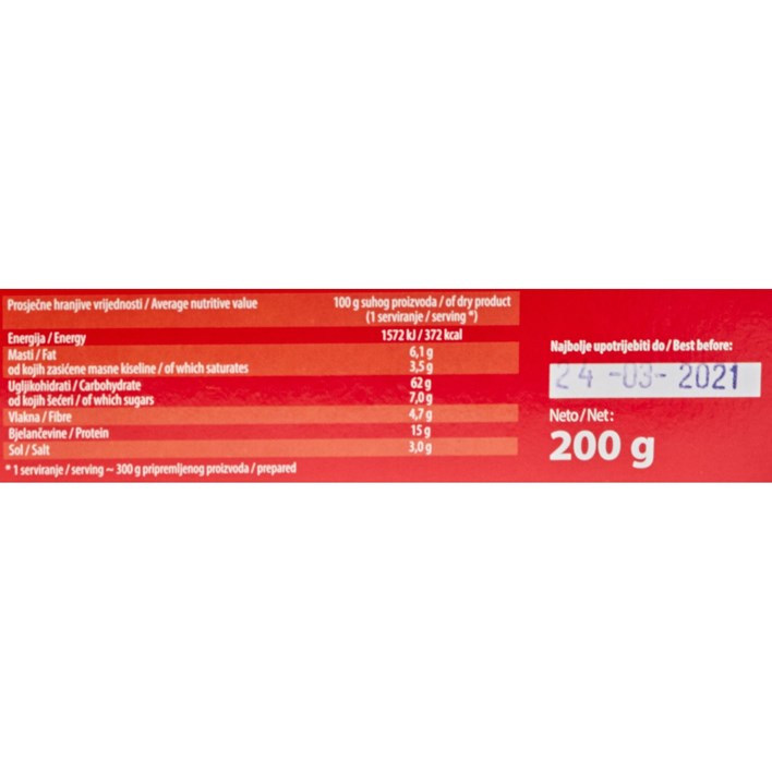 GOTOVO JELO ŠPAGETE MILANEZE 200G PODRAVKA