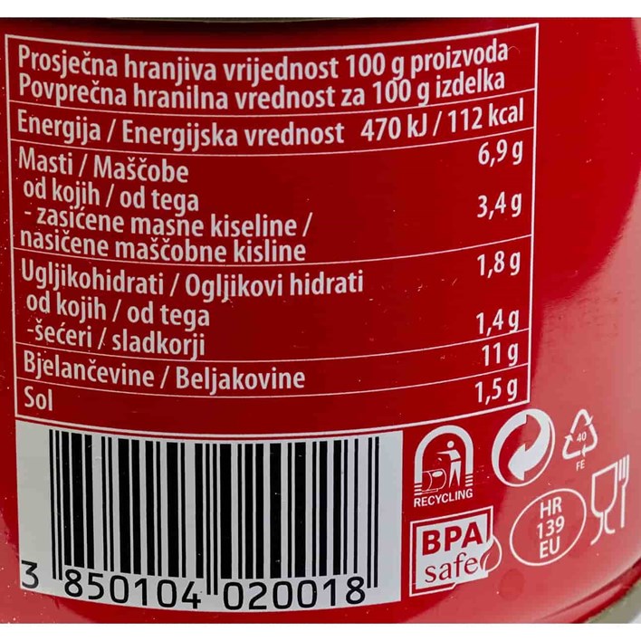GOTOVO JELO GOVEĐI GULAŠ 200g LIMENKA PODRAVKA