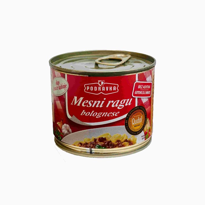GOTOVO JELO MESNI RAGU BOLOGNESE 200g LIMENKA PODRAVKA