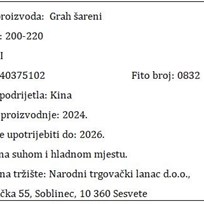 GRAH ŠARENI RINFUZA NTL