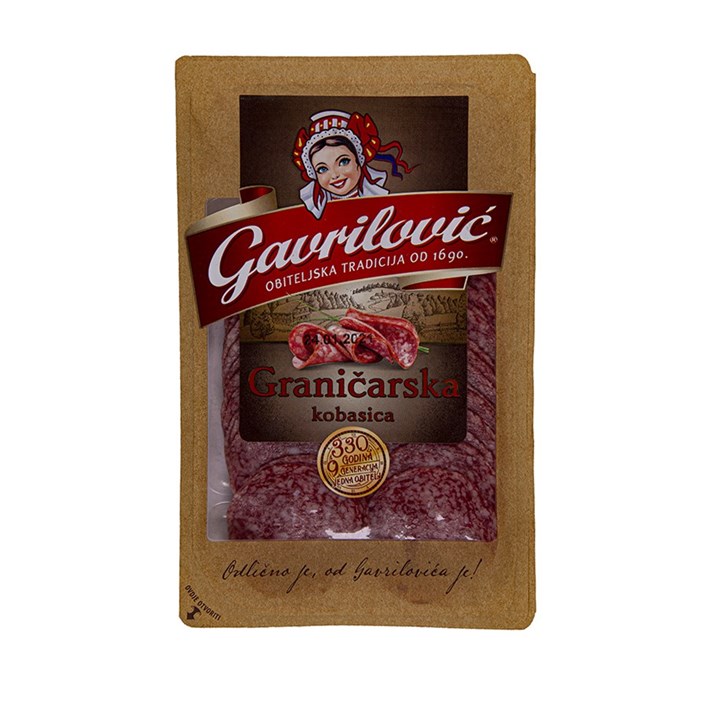GRANIČARSKA KOBASICA 80G NAREZANA GAVRILOVIĆ