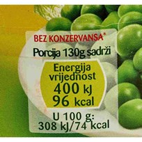 GRAŠAK BONDUELLE 800g LIMENKA ORBICO