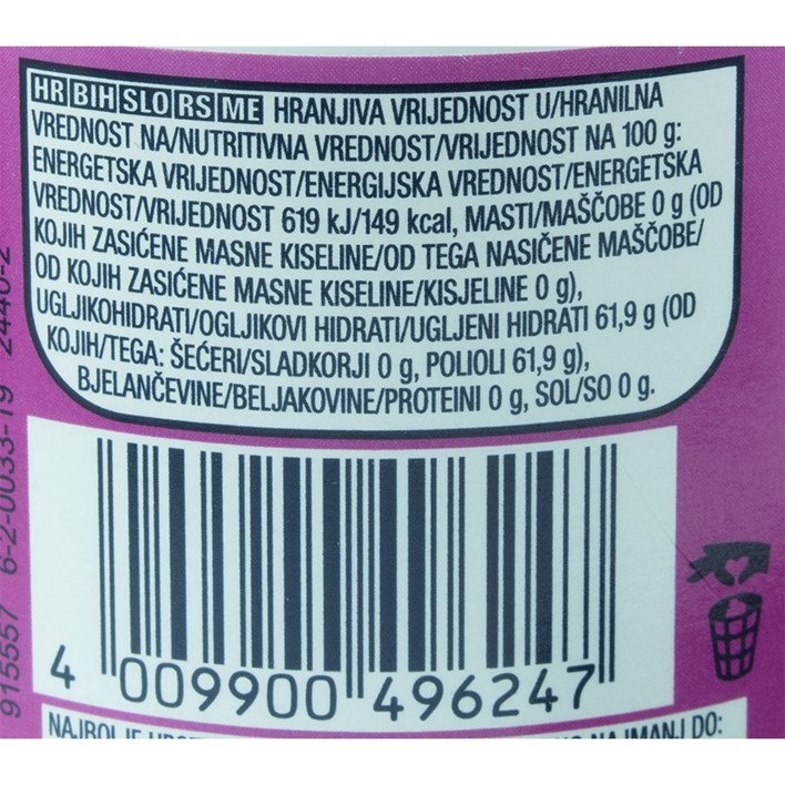 ŽVAKAČA GUMA ORBIT BUBBLE MINT 84g ATLANTIC