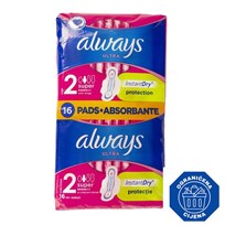 HIGIJENSKI ULOŠCI ALWAYS SUPER PLUS DUO 16kom ORBICO