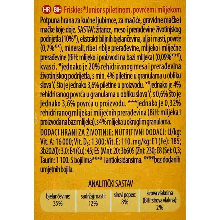 HRANA ZA MAČKE FRISKIES JUNIOR 300g ALCA