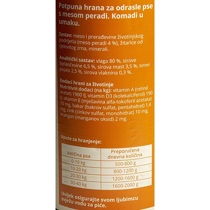 HRANA ZA PSE PERAD 1240g TOP KAN ULTRA