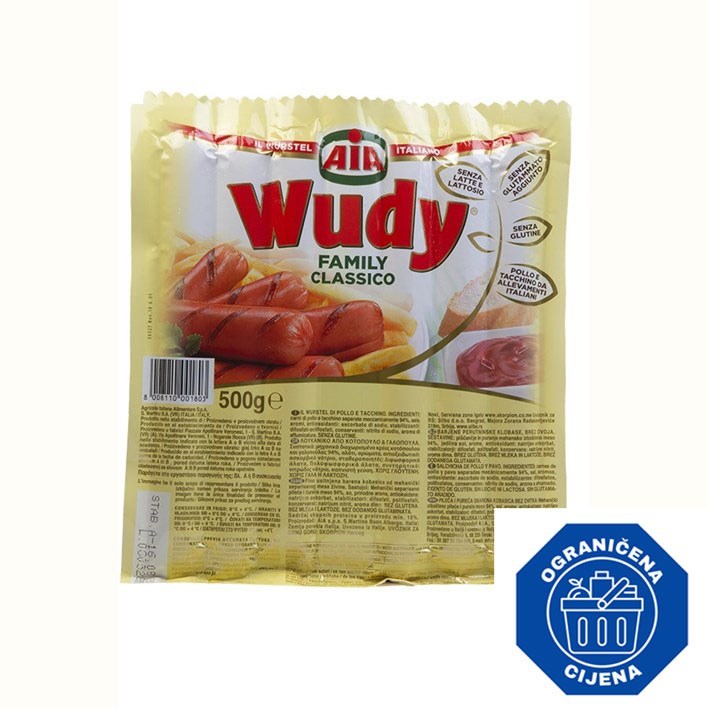 HRENOVKE WUDY KLASIK 500g AIA