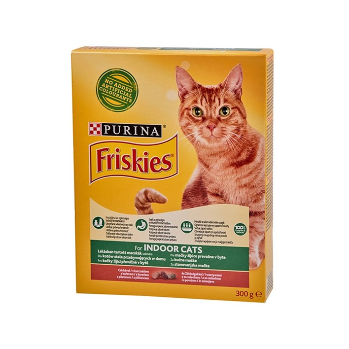 HRANA FRISKIES MAČKA INDOOR 300g