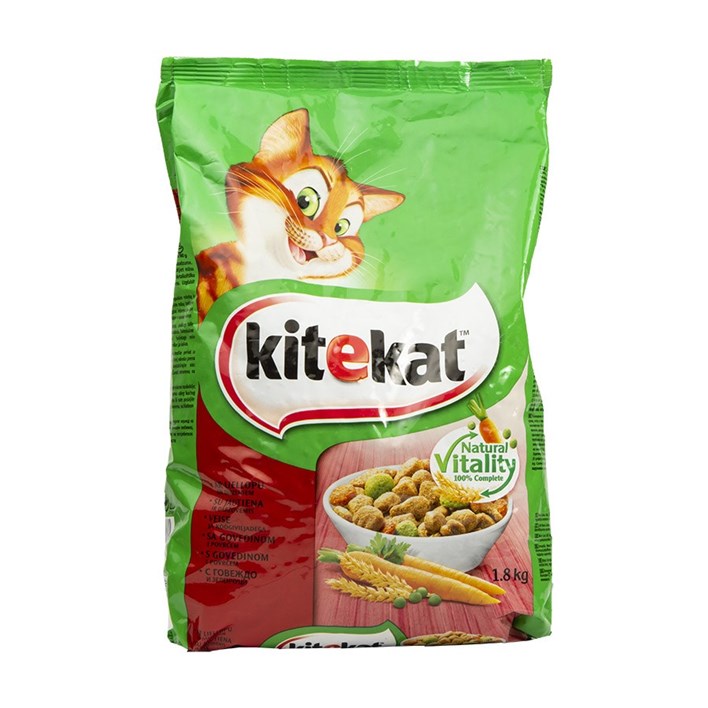 HRANA ZA MAČKE KITEKAT GOVEDINA POVRĆE 1,8kg ATLANTIC