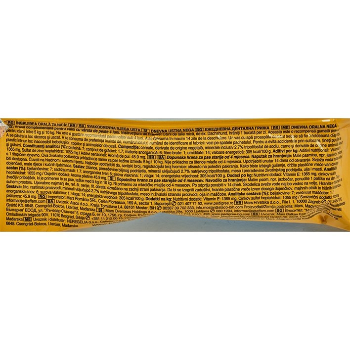 HRANA ZA PSE PEDIGRE DENTASTICK 110g ATLANTIC