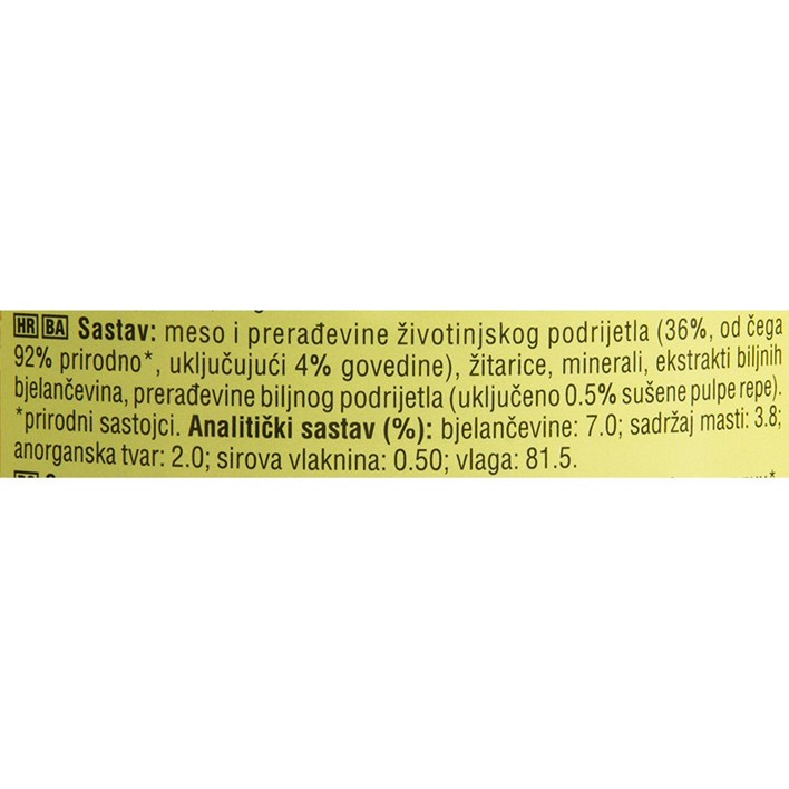 HRANA ZA PSE PEDIGREE GOVEDINA ŽELE 1,2kg ATLANTIC