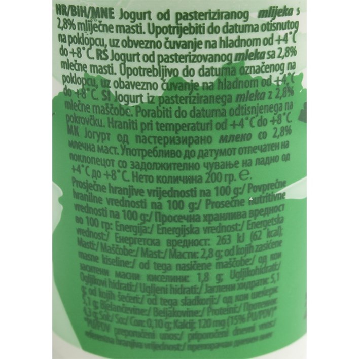 JOGURT 2,8%MM 200g ČAŠA VINDIJA