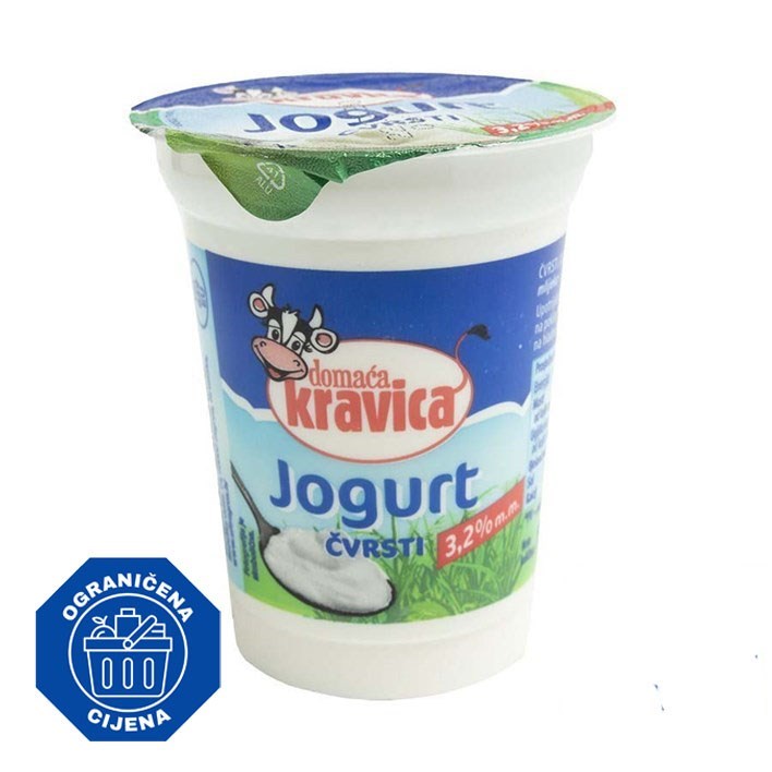 JOGURT ČVRSTI DOMAĆA KRAVICA 180g VINDIJA ULTRA