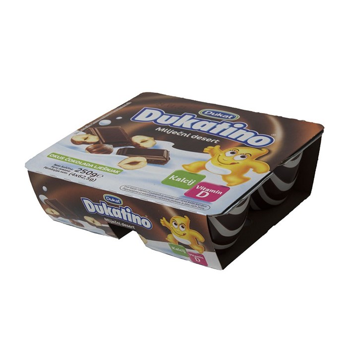 JOGURT DUKATINO LJEŠNJAK 250g DUKAT