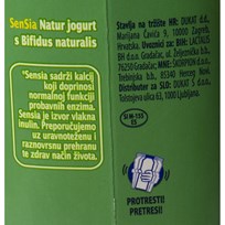 JOGURT SENSIA NATUR 1kg DUKAT