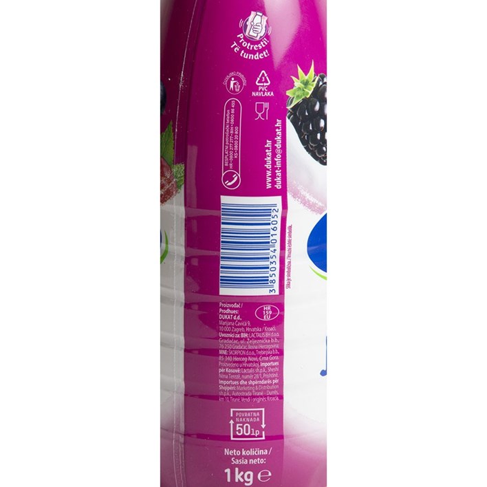 JOGURT VOĆNI ŠUMSKO VOĆE 1kg DUKAT