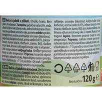 KAŠICA FRUTEK PIŠKOTI I JABUKA 120g ALCA