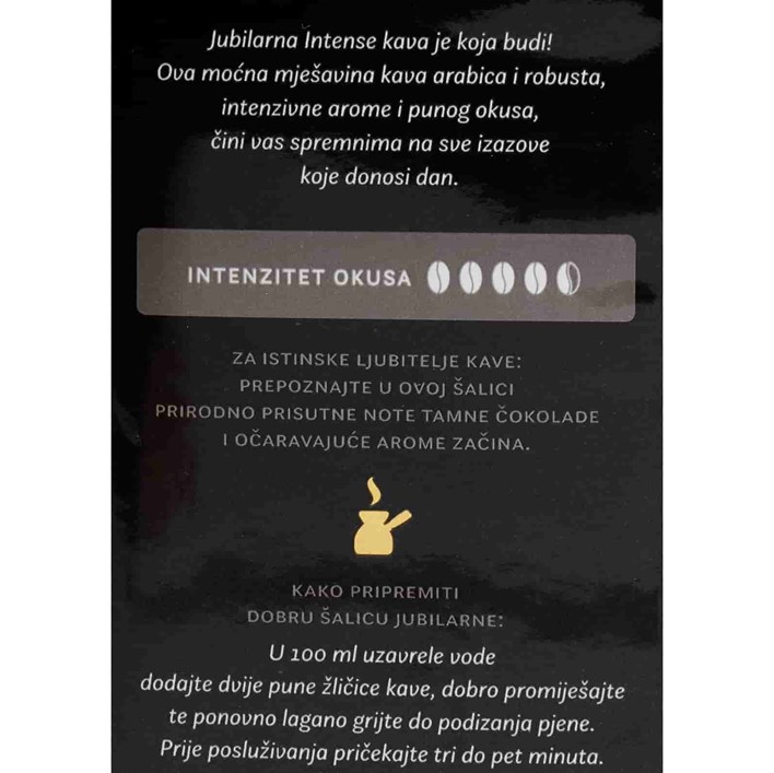 KAVA JUBILARNA INTENSE MLJEVENA 250g FRANCK