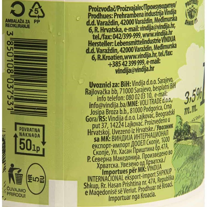 KEFIR 3,5%mm 1000g VINDIJA