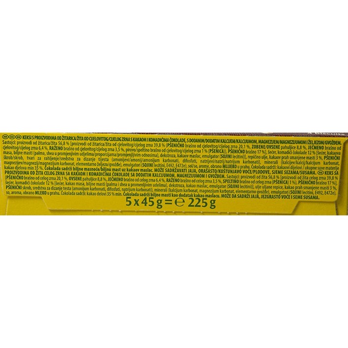 KEKS BELVITA ČOKOLADA 225g FILIR
