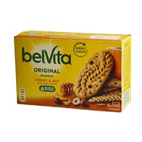 KEKS BELVITA HONEY & NUT 225g AWT