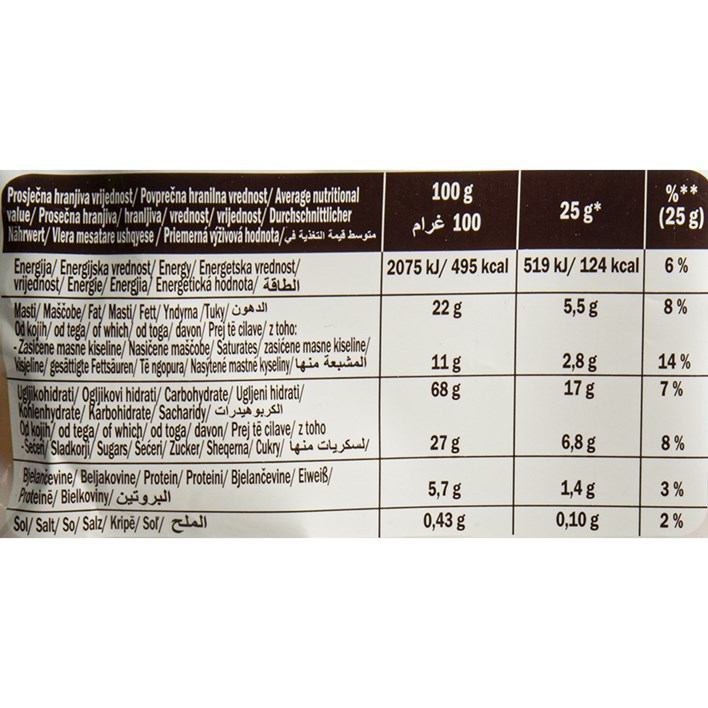KEKS CHOCO COOKIES ORIGINAL 200g SAPONIA