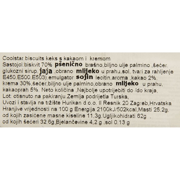 KEKS COOLSTAR 60g HURIKAN