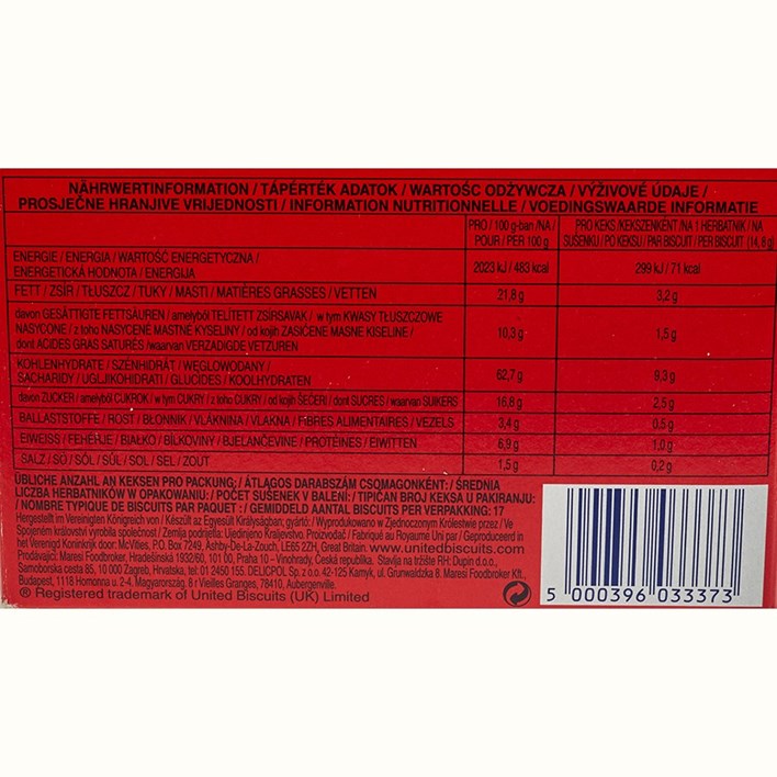 KEKS DIGESTIVE 250g DUPIN