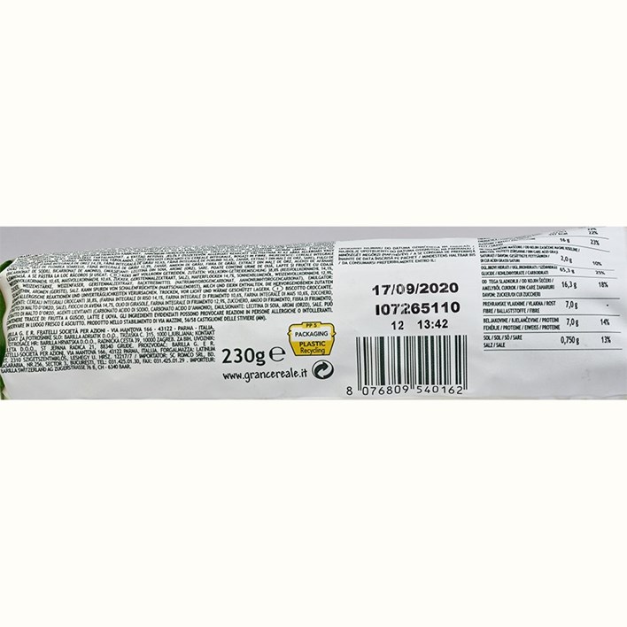 KEKS GRANCEREALE KROKANT 230g AWT