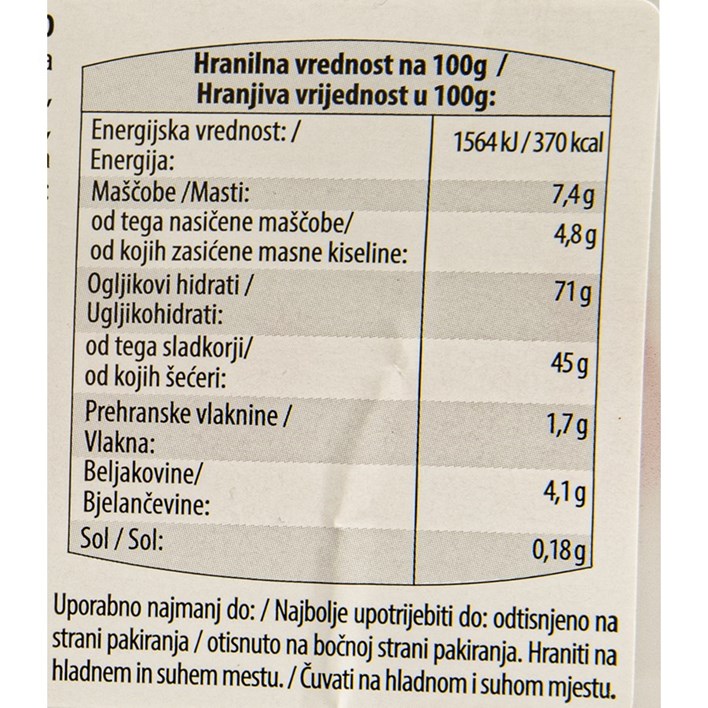 KEKS JAFFA NARANČA 800g ULTRA
