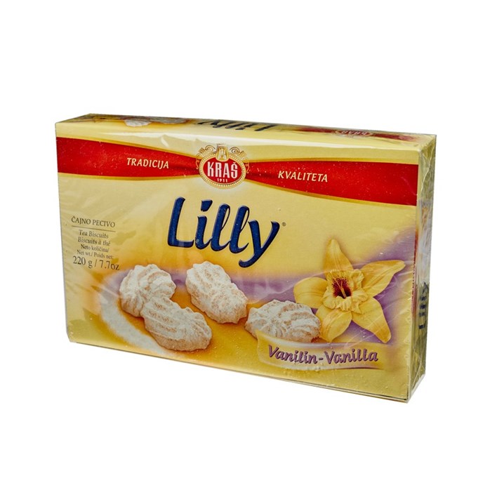 KEKS LILLY VANILIN 220g KRAŠ