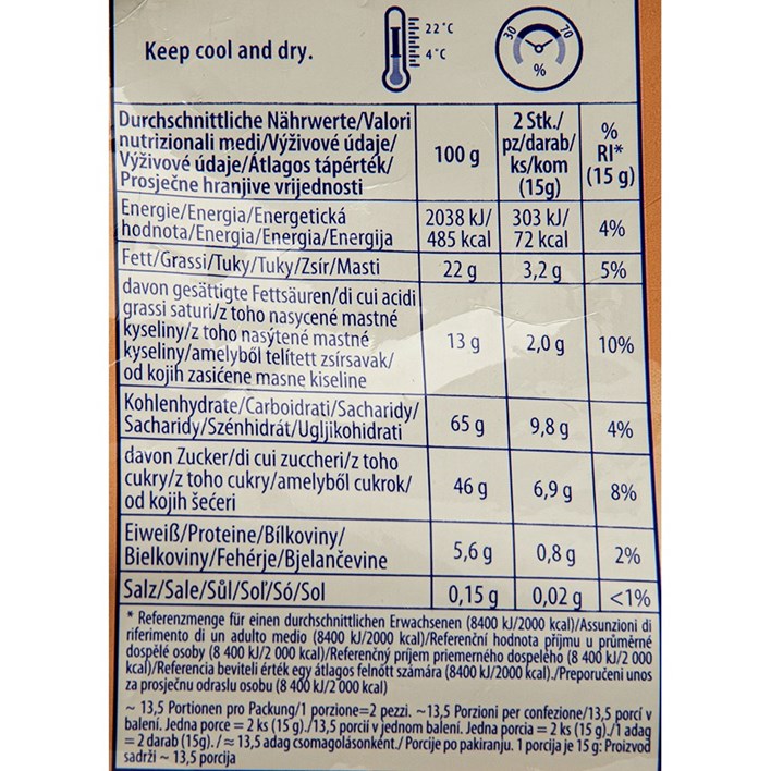 KEKS MANNER NAPOLITANKE LJEŠNJAK 200g ORBICO