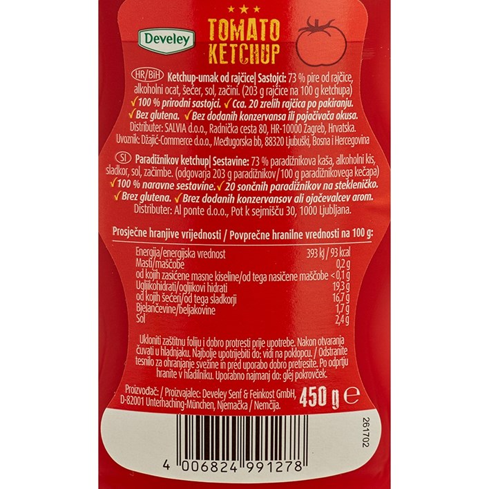 KETCHUP MC DONALDS 450g SALVIA