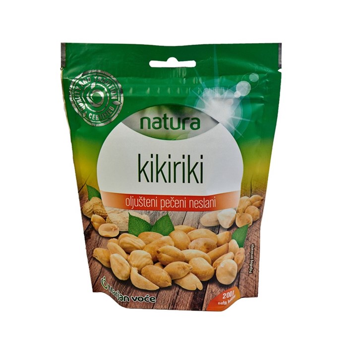KIKIRIKI OLJUŠTENI PEČENI NESLANI 200g MARJAN VOĆE