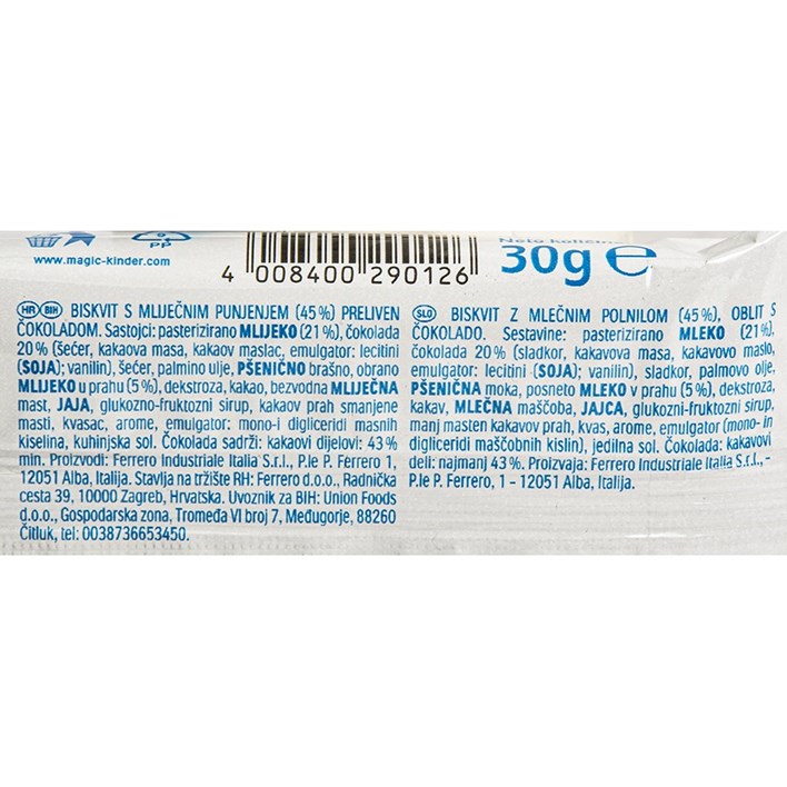 KINDER PINGUI 30g DUKAT