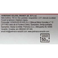KONJAK SOBERANO SOLERA 0,7l PREHRANA