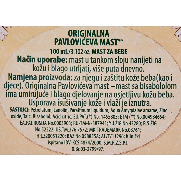 KREMA MAST PAVLOVIĆ 100ml ORBICO