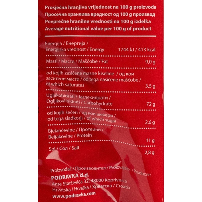 PERECI KVIKI 200g PODRAVKA