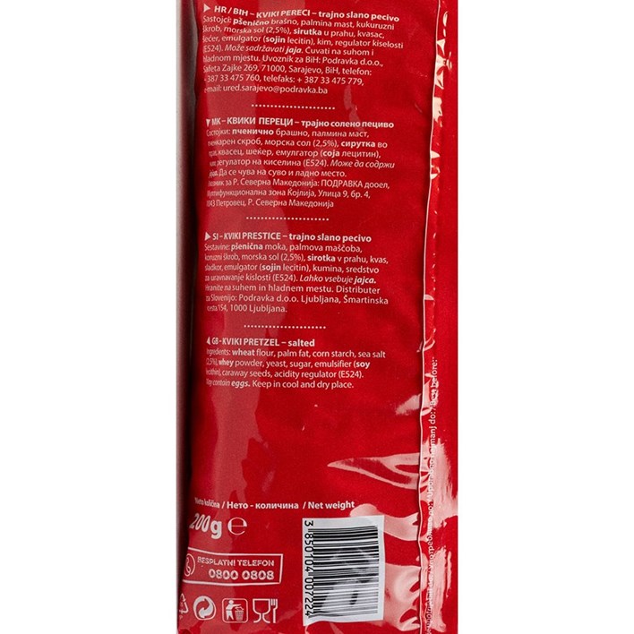 PERECI KVIKI 200g PODRAVKA