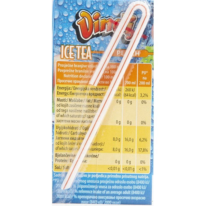 LEDENI ČAJ BRESKVA 0,2l VINDIJA