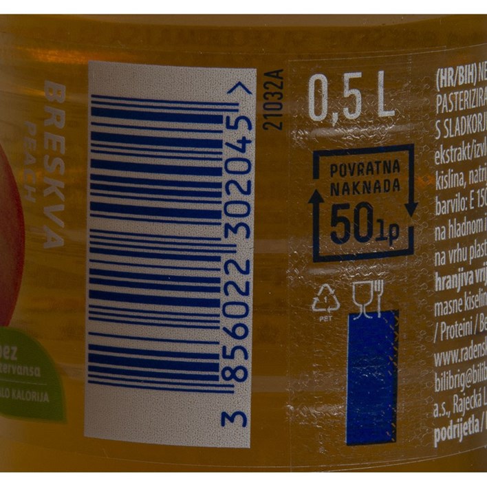 LEDENI ČAJ STUDENA BRESKVA 0,5l AWT