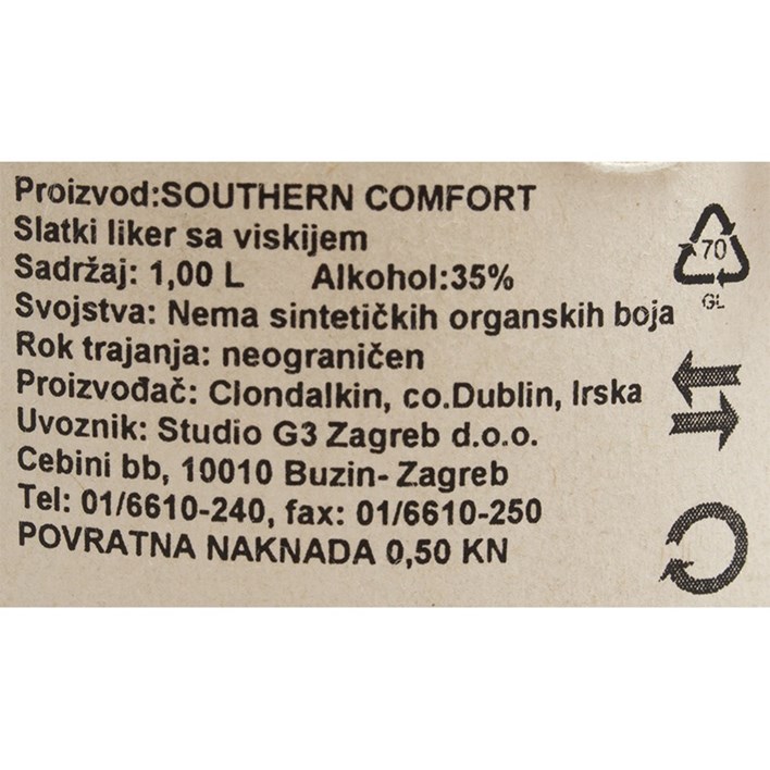 LIKER SOUTHERN COMMFORT 1l