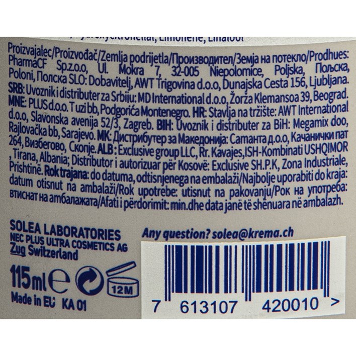 LOSION POSLIJE BRIJANJA SOLEA 115ml AWT