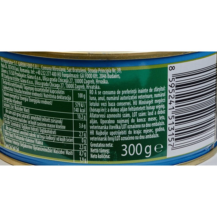 MESNI NAREZAK GAROM 300g GIANA