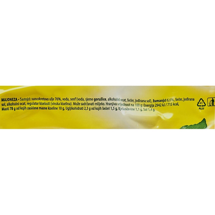 MAJONEZA DELIKATESNA 165g TUBA ZVIJEZDA