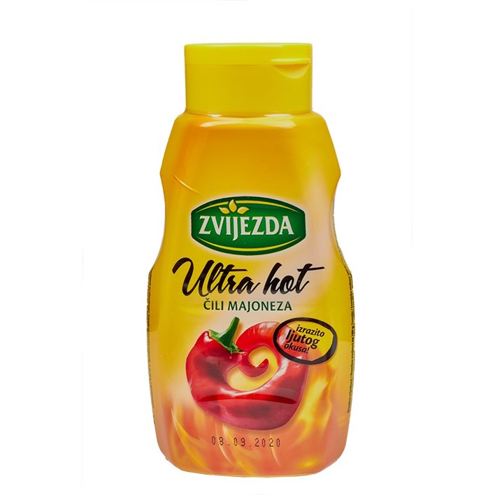 MAJONEZA ULTRA HOT CHILLI 400G ZVIJEZDA