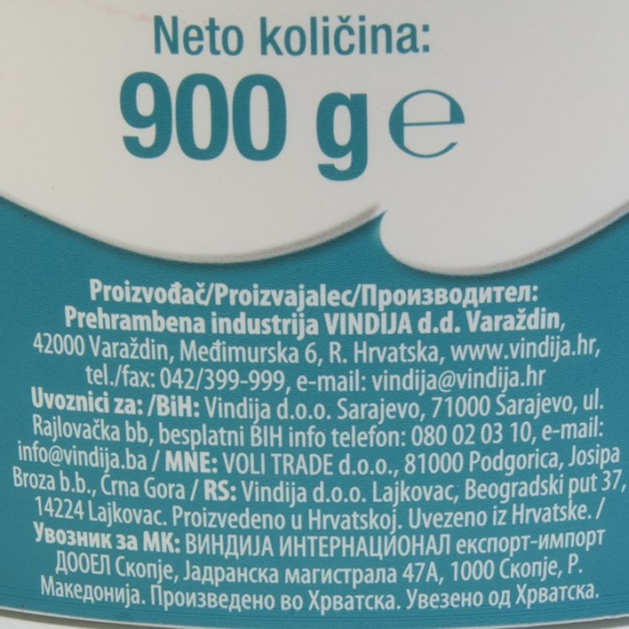 MILERAM 22%mm 900g VINDIJA