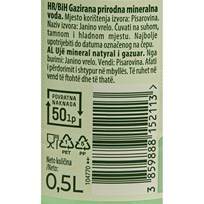 MINERALNA VODA JAMNICA 0,5l PVC JAMNICA